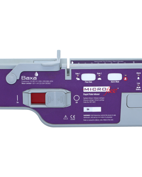 Baxa Microfuse Rapid Rate Infuser