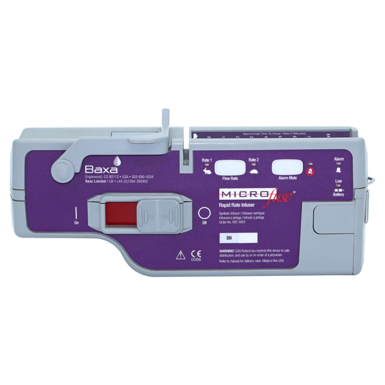 Baxa Microfuse Rapid Rate Infuser